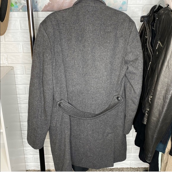 Hugo Boss // Zacho Grey Wool Coat - Picture 2 of 6
